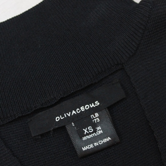 Oliveacous Choker Cutout Black Crop Top - Picture 8 of 8